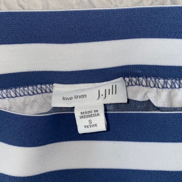 J. Jill Love Linen Striped Maxi Skirt - Picture 7 of 9